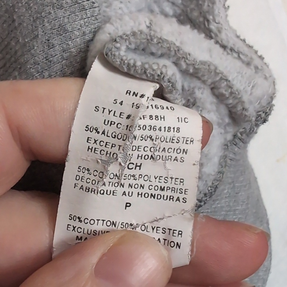 Champion Athleticwear Grey Crewneck Sweatshirt Size Small - Picture 5 of 5